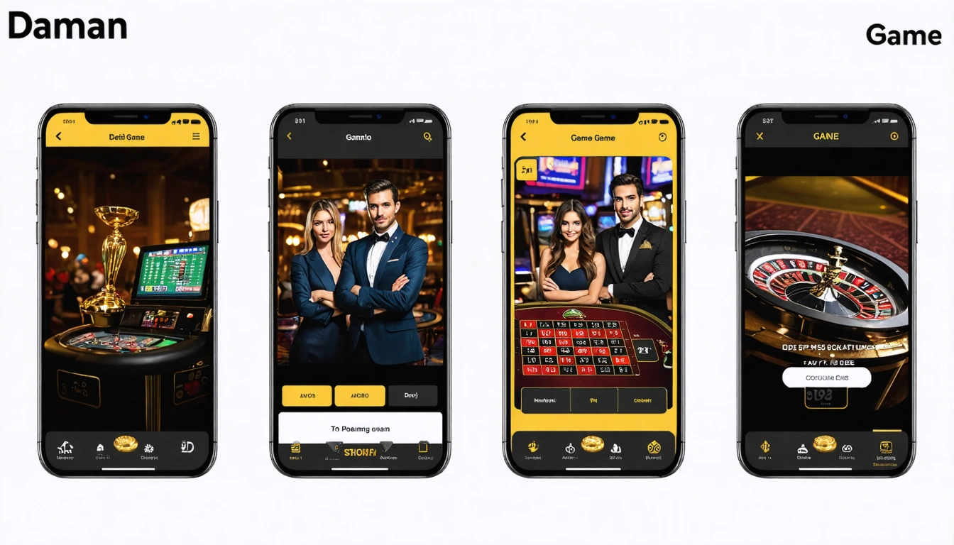 mobile app Daman Game