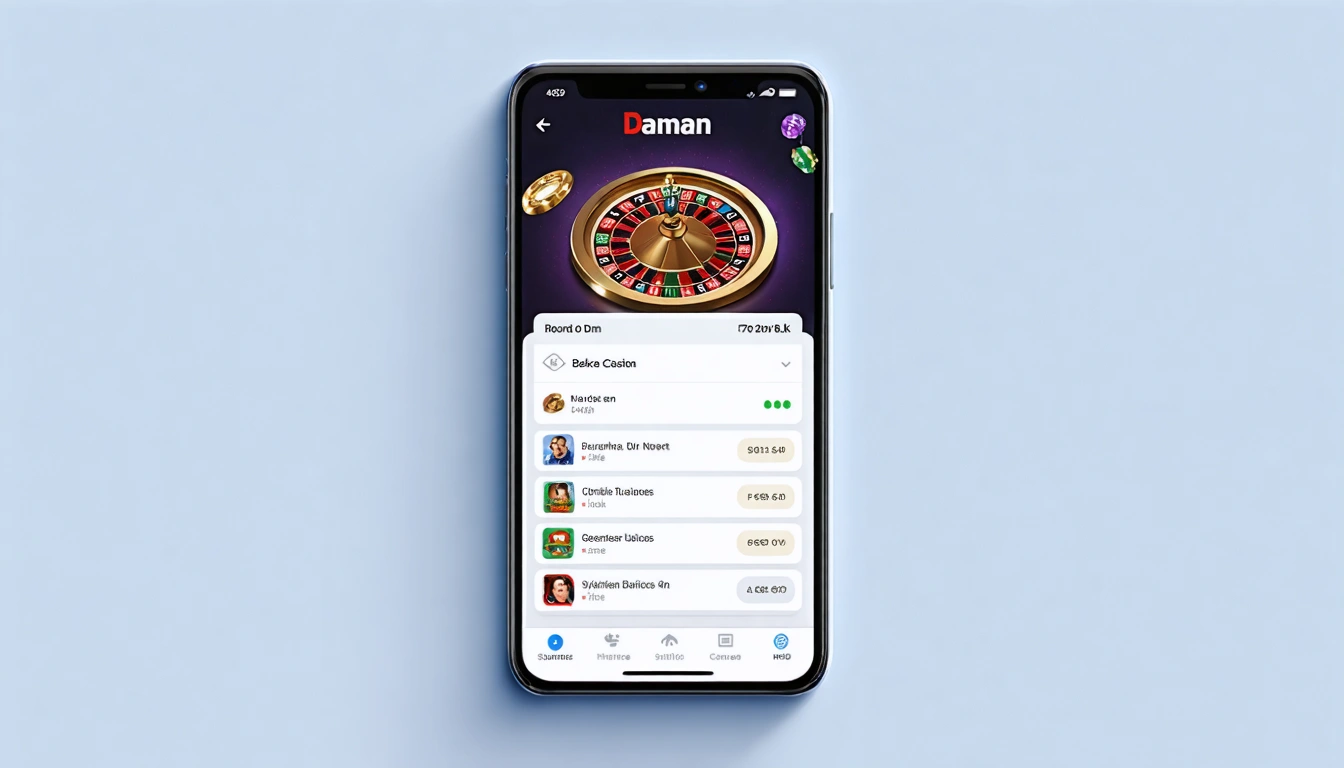 mobile app Daman Game